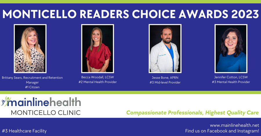 Monticello Readers Choice Awards